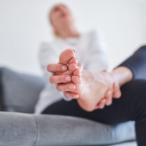 Problems with feet, joints, legs and ankles.